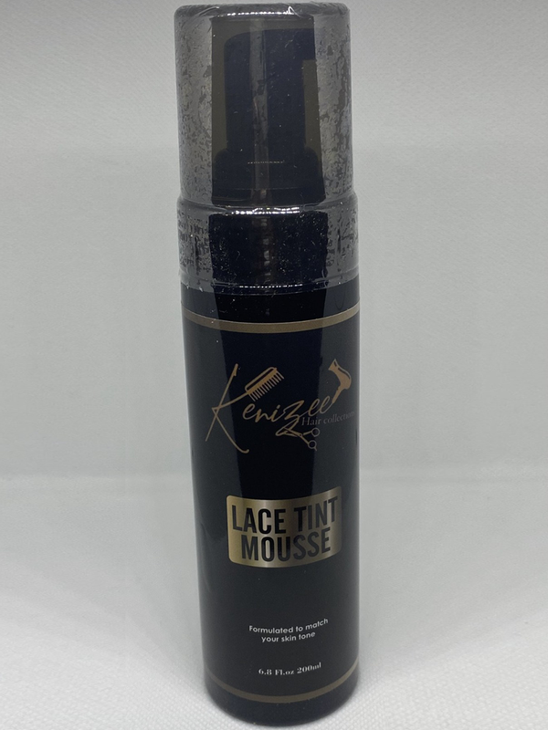 Med Brown Lace Tint Mousse - Kenizee Hair Collection 