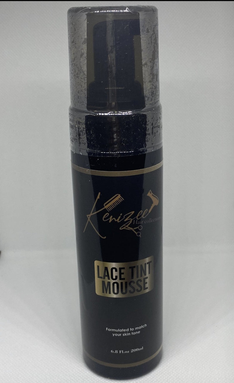 Med Brown Lace Tint Mousse - Kenizee Hair Collection 